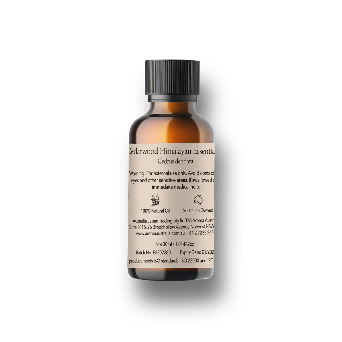 Cedarwood Himalayan Essential Oil - 30ml