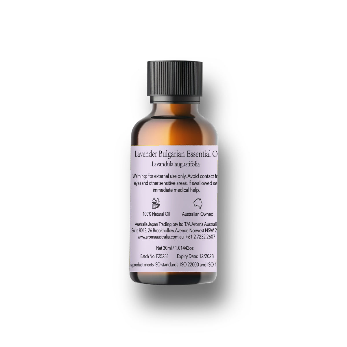 Lavender Bulgarian Essential Oil - 30ml