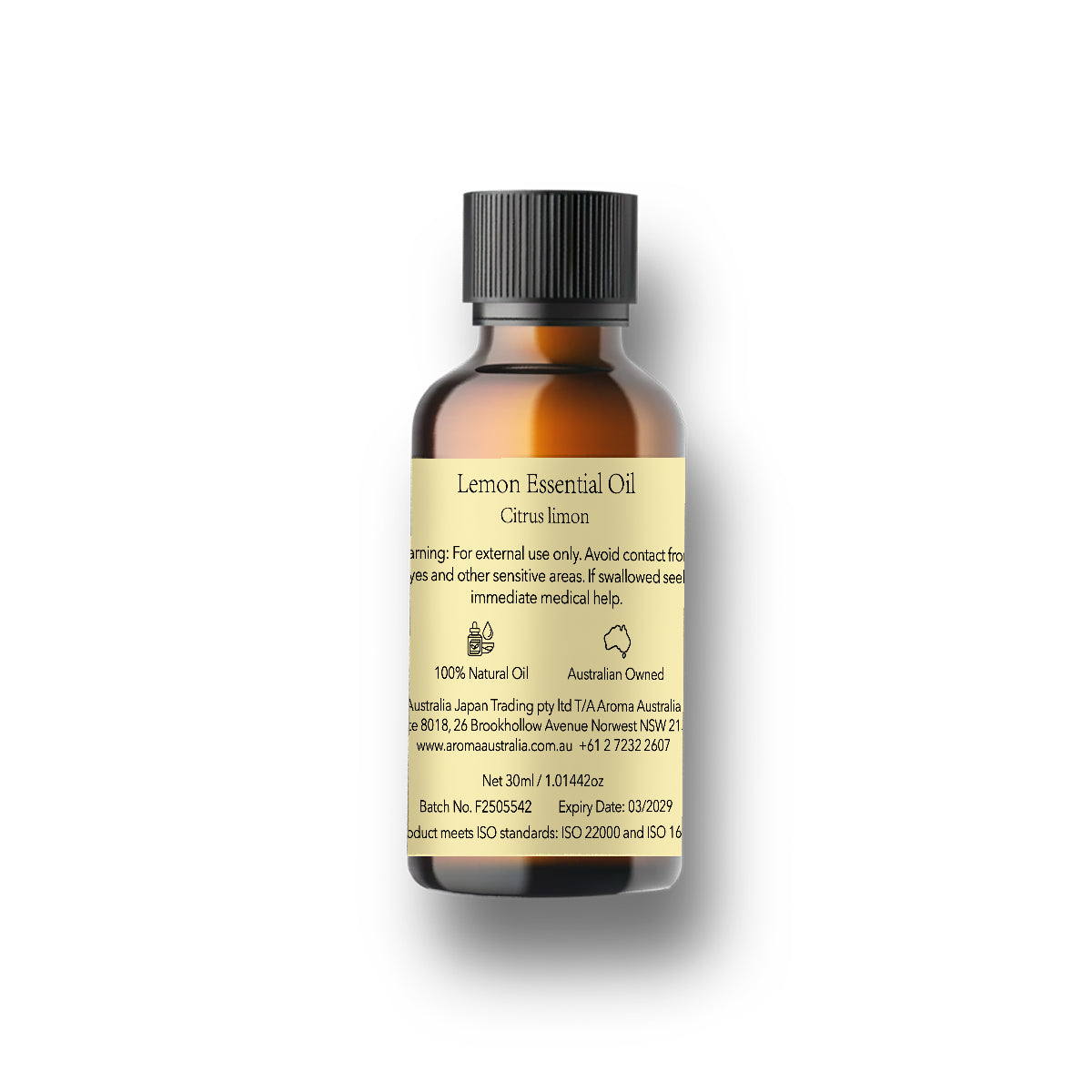 Lemon Essential Oil - 30ml